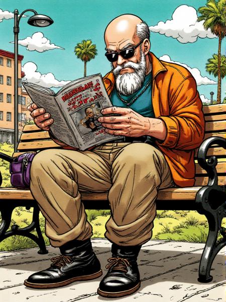 Akira Toriyama style (Dragon Ball) - Flux1.D