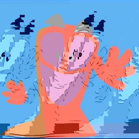 Worms Team17 2D mix [PDXL-IlluXL]