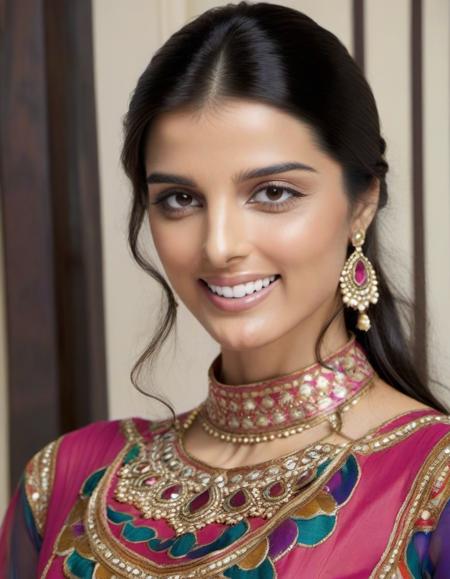Giselli Monteiro - Brazilian - Indian Actress (SDXL)