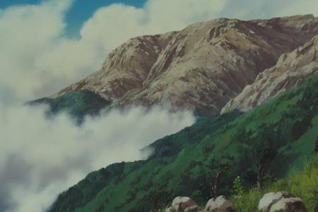 Princess Mononoke - Scenery / Background Style ( Ghibli )版本v1 (ID: 24929)