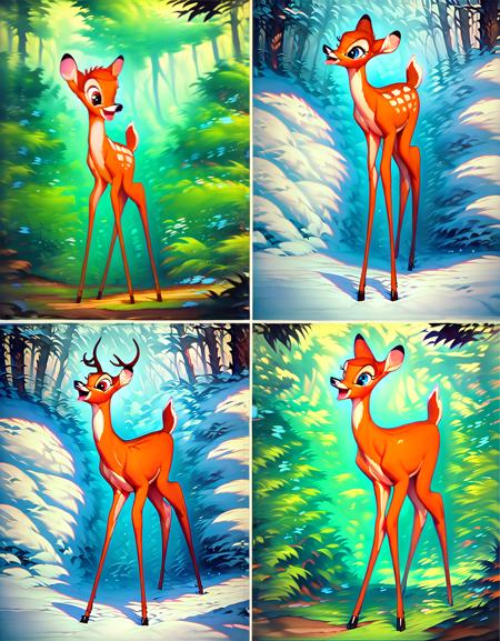Bambi & Faline【 Bambi 】