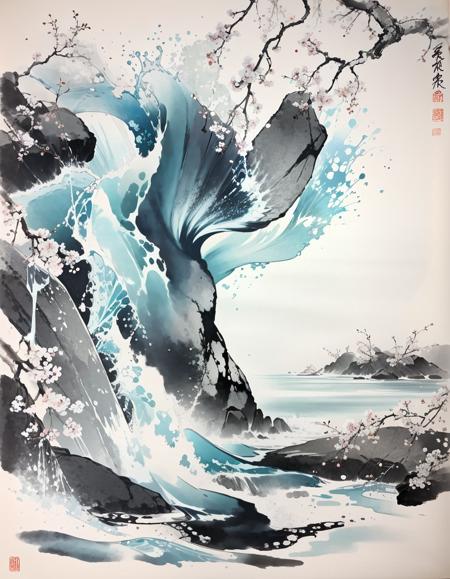 Modern chinese ink painting(當代工筆水墨畫)