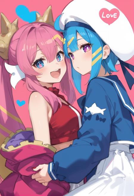 Yu-Gi-Oh! - Live☆Twin - Ki-sikil & Lil-la (ライブツイン- キスキル & リィラ) Pony/Illustrious XL