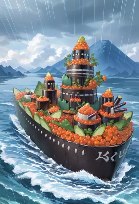 Yu-Gi-Oh! - Gunkan Suship Ikura-class Dreadnought - (弩級軍貫－いくら型一番艦) PonyXL