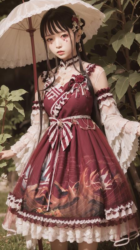 【西洲梦鲤】Dress No.16 Red Dress
