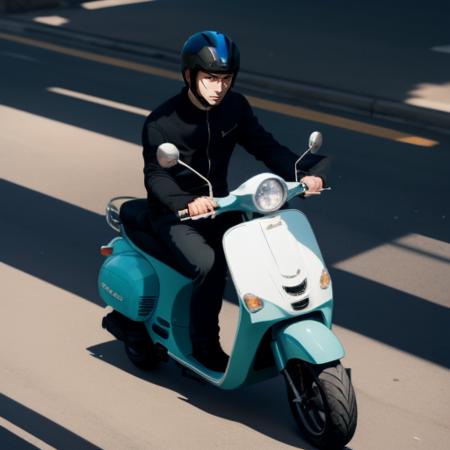 Driving Motor Scooter (Concept)