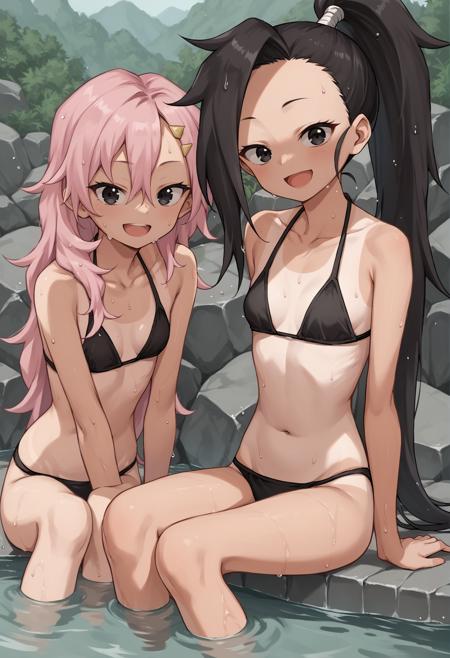 Tsubaki, Benisumomo & Sazanka (Kunoichi Tsubaki) XL