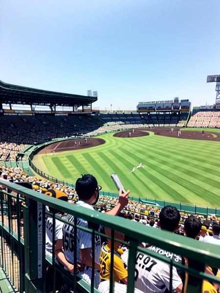 甲子園球場＆トラッキー Hanshin Koshien Studium & ToLucky