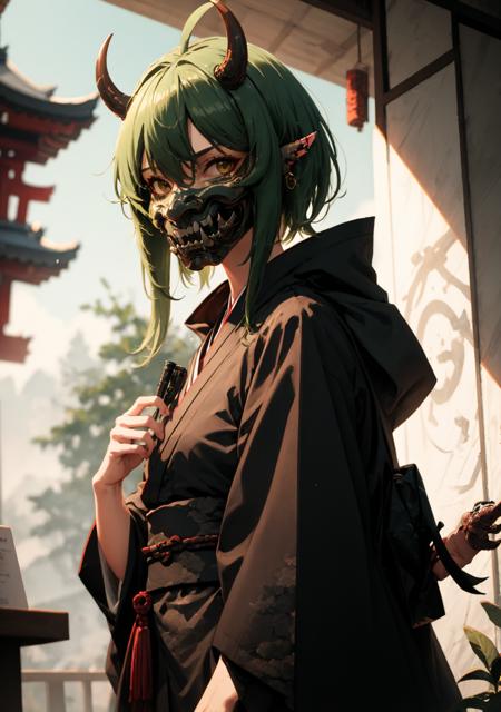 Oni-mask Lora版本v1.0 (ID: 316981)