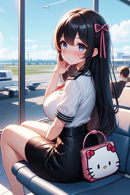girl like departure lounge