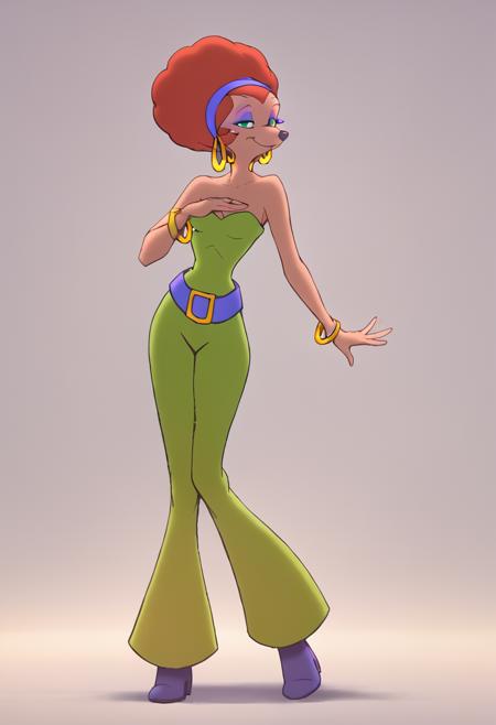 Sylvia Marpole (An Extremely Goofy Movie) Pony + Illustrious commission