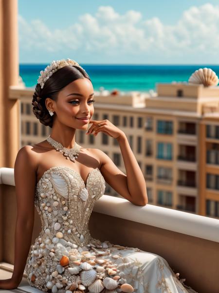 Sandy Toes and Seashell Smiles - Gown 8