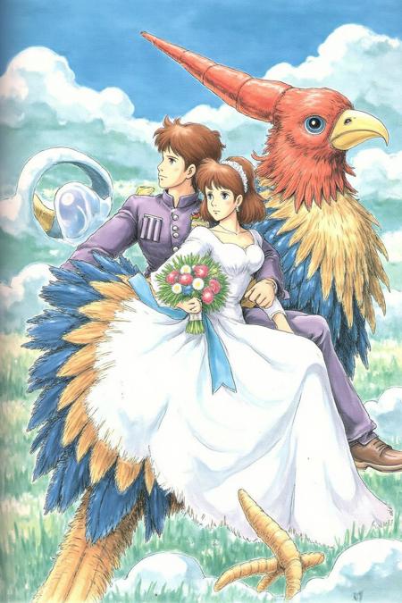 Miyazaki Hayao  Nausicaä Manga Color Illustration Style