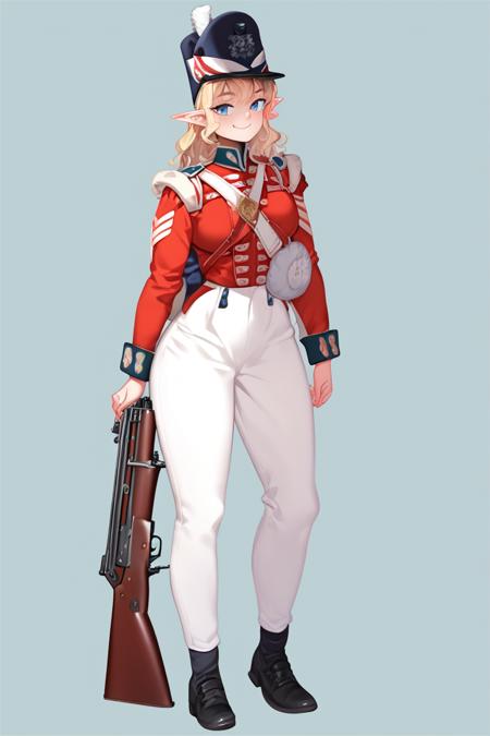 Red coat:british army uniform
