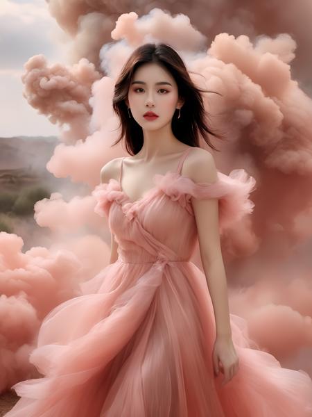 JAY - PINK CLOUD DRESS XL