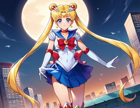 Usagi Tsukino (月野 うさぎ) / Sailor Moon (セーラームーン) - Sailor Moon (美少女戦士セーラームーン) - COMMISSION W/ DATASET