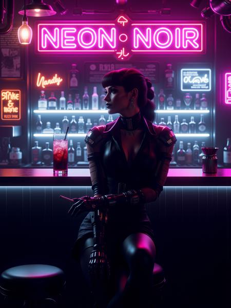 Neon Noir FLUX, SDXL & Pony
