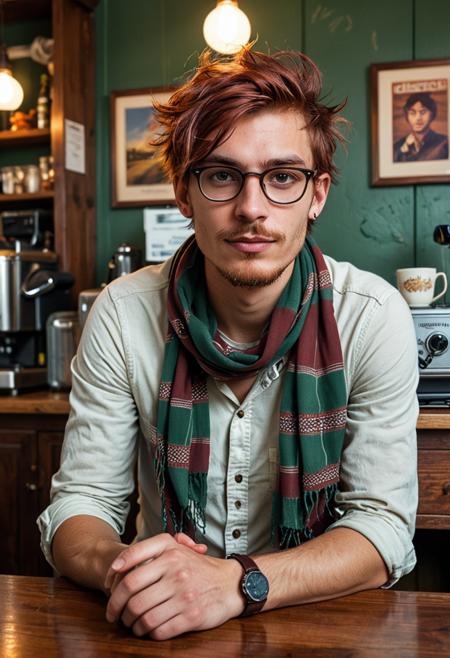 Dynamic Wildcard - hipster man unleashed
