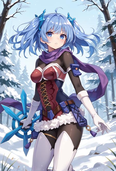 Yu-Gi-Oh! - Dance Princess of the Ice Barrier (氷結界の舞姫) PonyXL