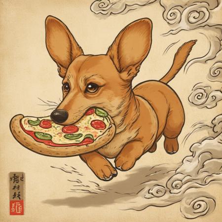 Traditional Japanese Painiting for Flux