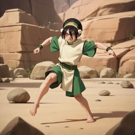 Toph Beifong - Avatar the Last Airbender (PonyXL)