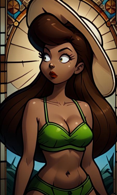 Brunette Beach Babe - Hey Arnold - 2000