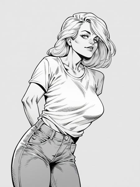 Vixon's Comic Styles - Shubina & Archie Comic版本Art Wetherell -commission (ID: 714929)