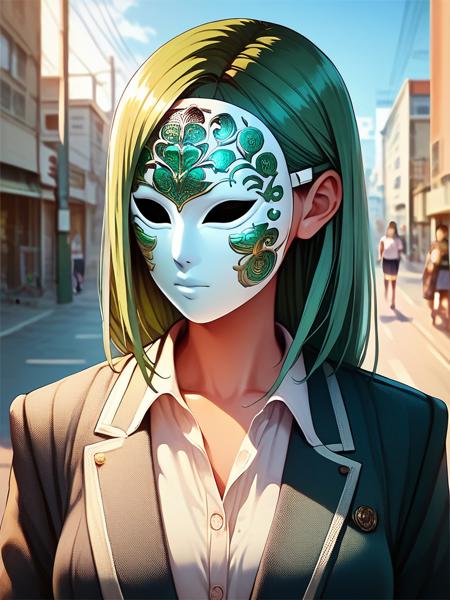 White Mask