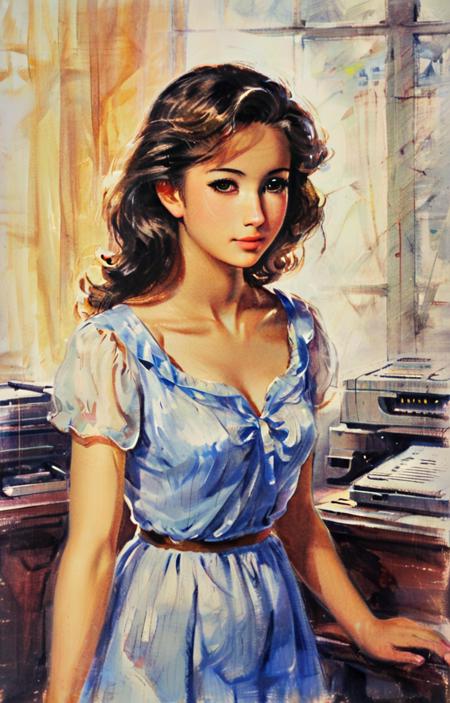 An American style promotional painting style from the last century - tangbohu [SDXL] 4