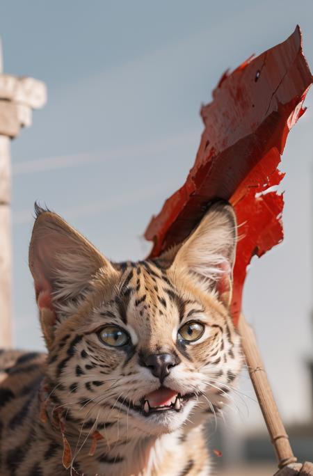 The serval (Leptailurus serval) LoRA