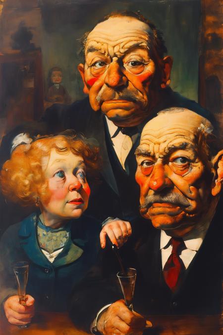 style of George Grosz 400