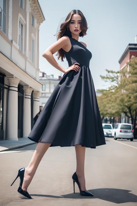 (SDXL & SD 1.5) Simple pointed toe stiletto heels without ankle strap (尖头高跟鞋)