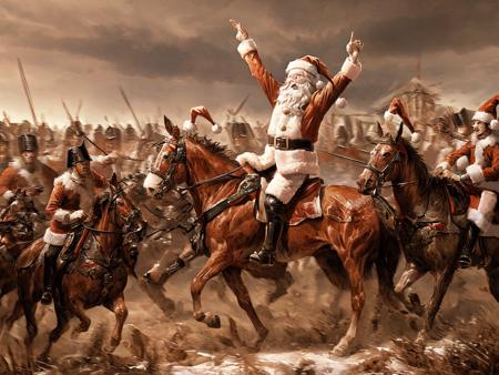 Napoleonic Era Battle Painting