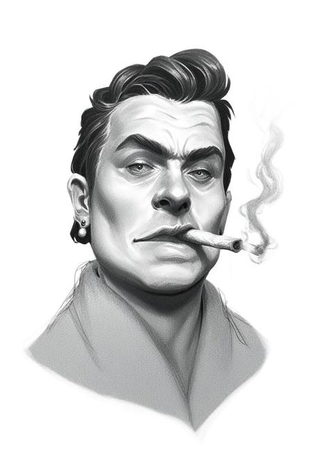 Sketch / Pencil Portrait Style [PONY XL] by UOC