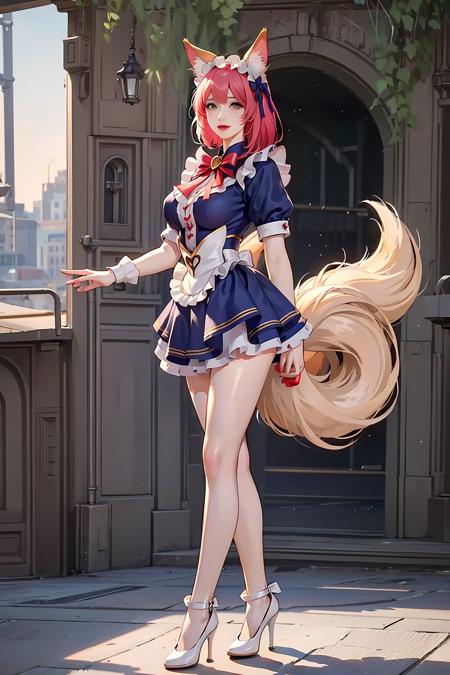 王者荣耀-妲己-女仆咖啡版本v1.0 (ID: 65386)