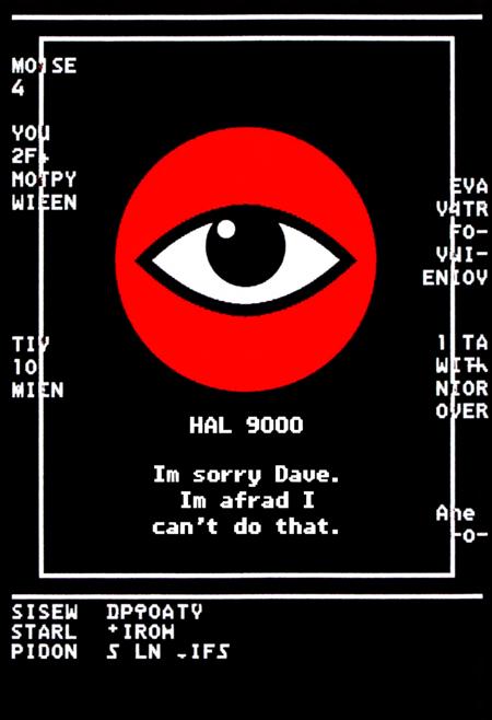 Retro 80s Computer Screen - Flux