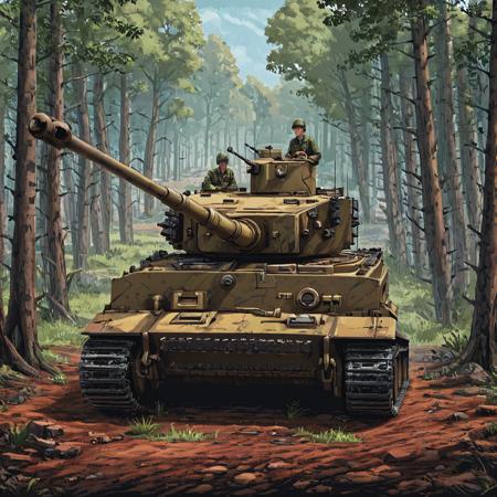 Tiger Tank (SDXL)