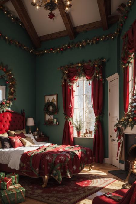 Holiday Theme - Red/Green/Gold Color Palette