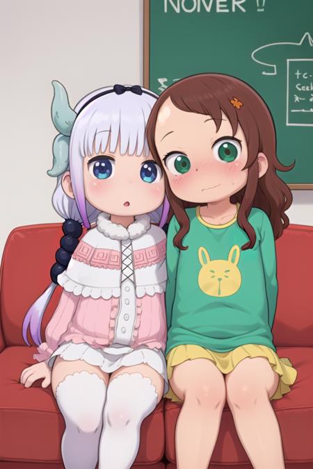 Kanna and Saikawa (Maid Dragon) Character LoRA