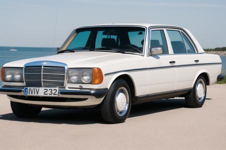 Mercedes Benz W123 - German classic saloon car