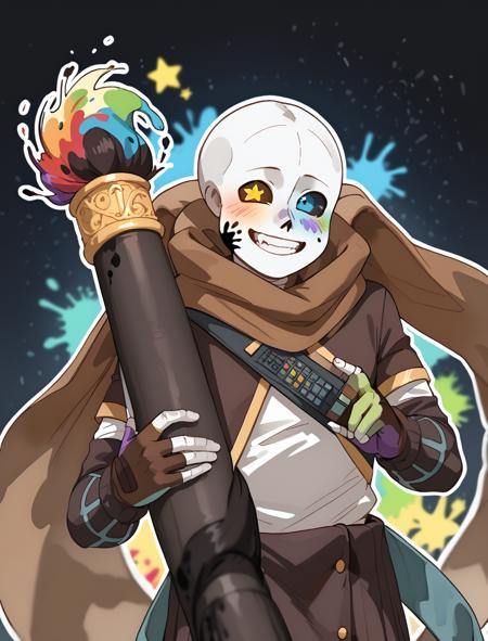 Ink Sans (Original, Redesign, Fresh) | Undertale AU/Inktale版本v1.0 (ID: 1258627)