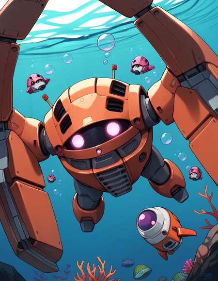 Amphibious Mobile Suits/水陸両用モビルスーツ XL