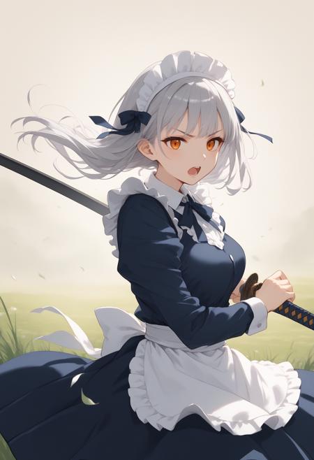 [Illust&XL&Pony] iaidou / ready to draw / 居合い / 抜刀術 / シン・陰流簡易領域
