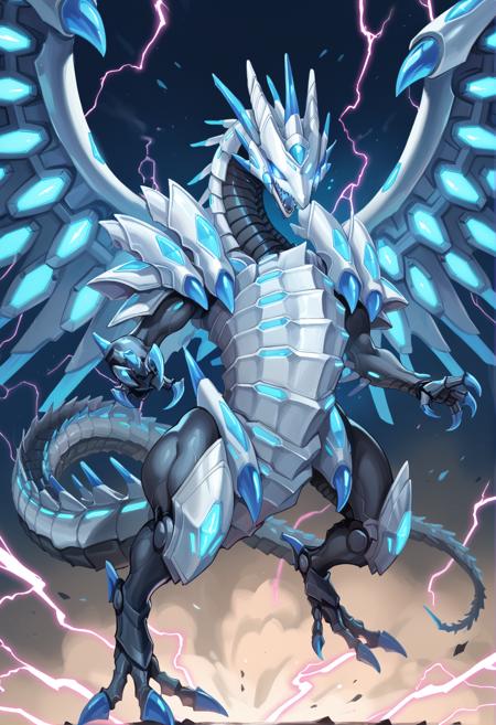 Yu-Gi-Oh! - Blue Eye Chaos Max Dragon (ブルーアイズ・カオス・ＭＡＸ・ドラゴン) PonyXL