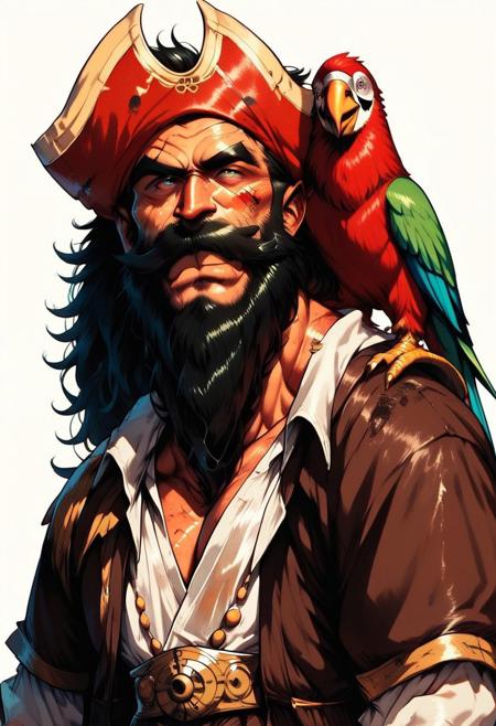 Bird On Shoulder (Raven, Owl, Parrot) | Pony/IL