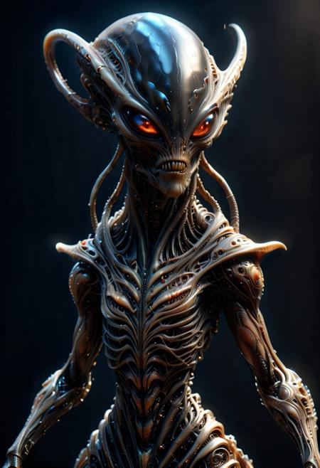 Unfazed realistic Alien Concept - XL