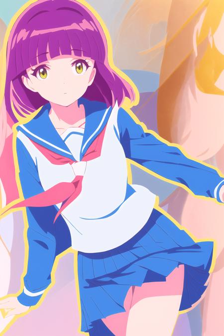 缤纷色彩风格-福星小子( colorful style-Urusei Yatsura)