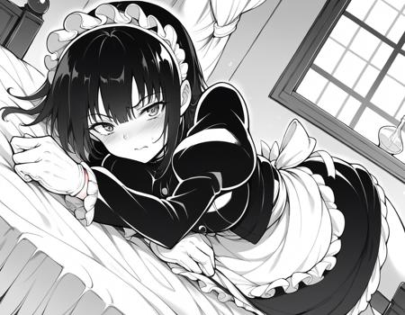 Tsubaki Rurikawa (瑠璃川 椿) - [Kyockchokyock (Kyockcho)] Maid Kyouiku -Botsuraku Kizoku Rurikawa Tsubaki- ([きょくちょ局 (きょくちょ)] メイド教育 -没落貴族瑠璃川椿-)