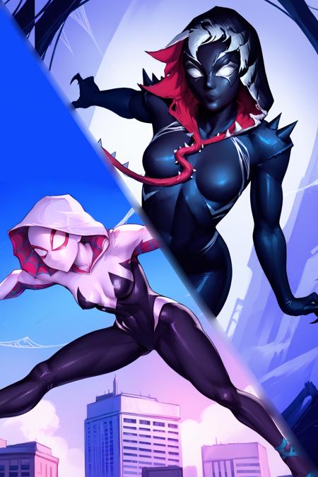 Gwen Stacy aka Ghost Spider aka Gwenom | Pony版本v1.0 Gwenom Pony (ID: 562633)