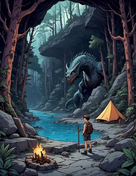 Eldritch Comics  | for Flux.1 dev